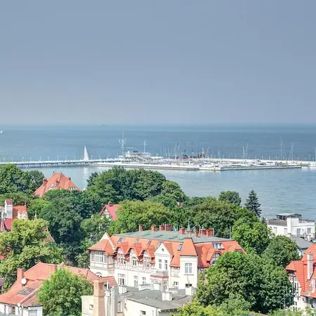 דירה Dom & House - Level Eleven With Sea View *